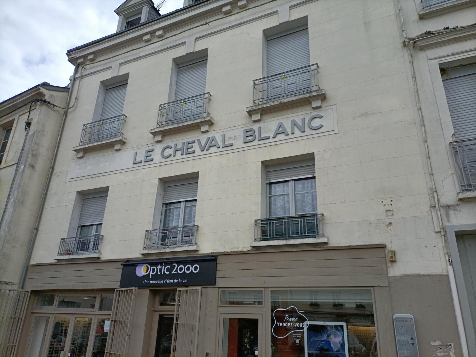 Le Cheval Blanc La Chartre Sur Le Loir Apartment Екстериор снимка